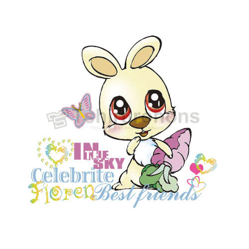 Rabbit T-shirts Iron On Transfers N6906